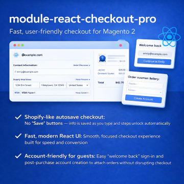 Magento 2 React Checkout Pro Bundle
