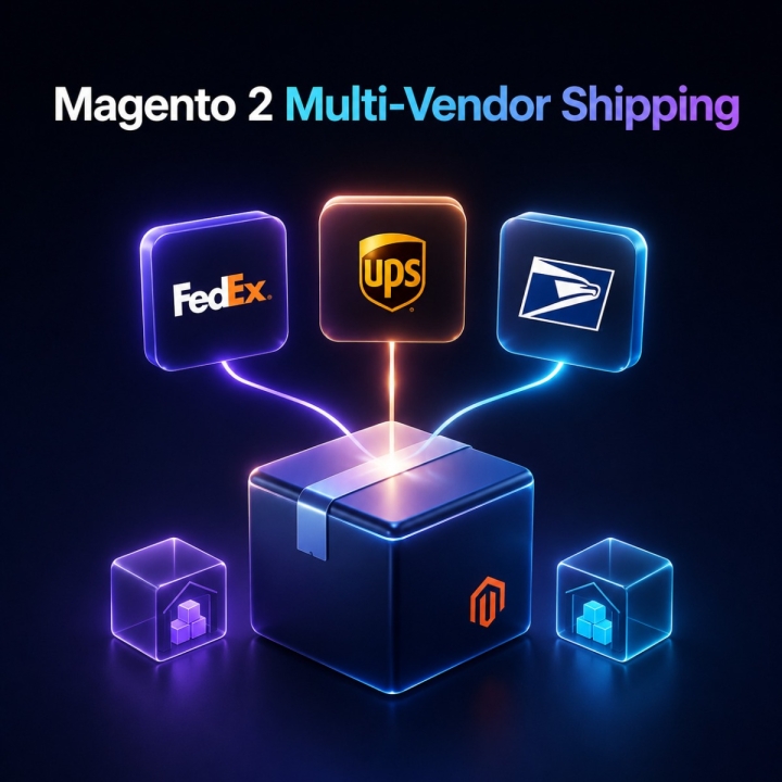 Magento 2 Multi Vendor Dropship Extension FedEx, USPS, UPS  (Bundle) 