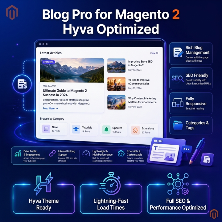 Blog Pro for Magento 2 (Hyvä-Optimized)