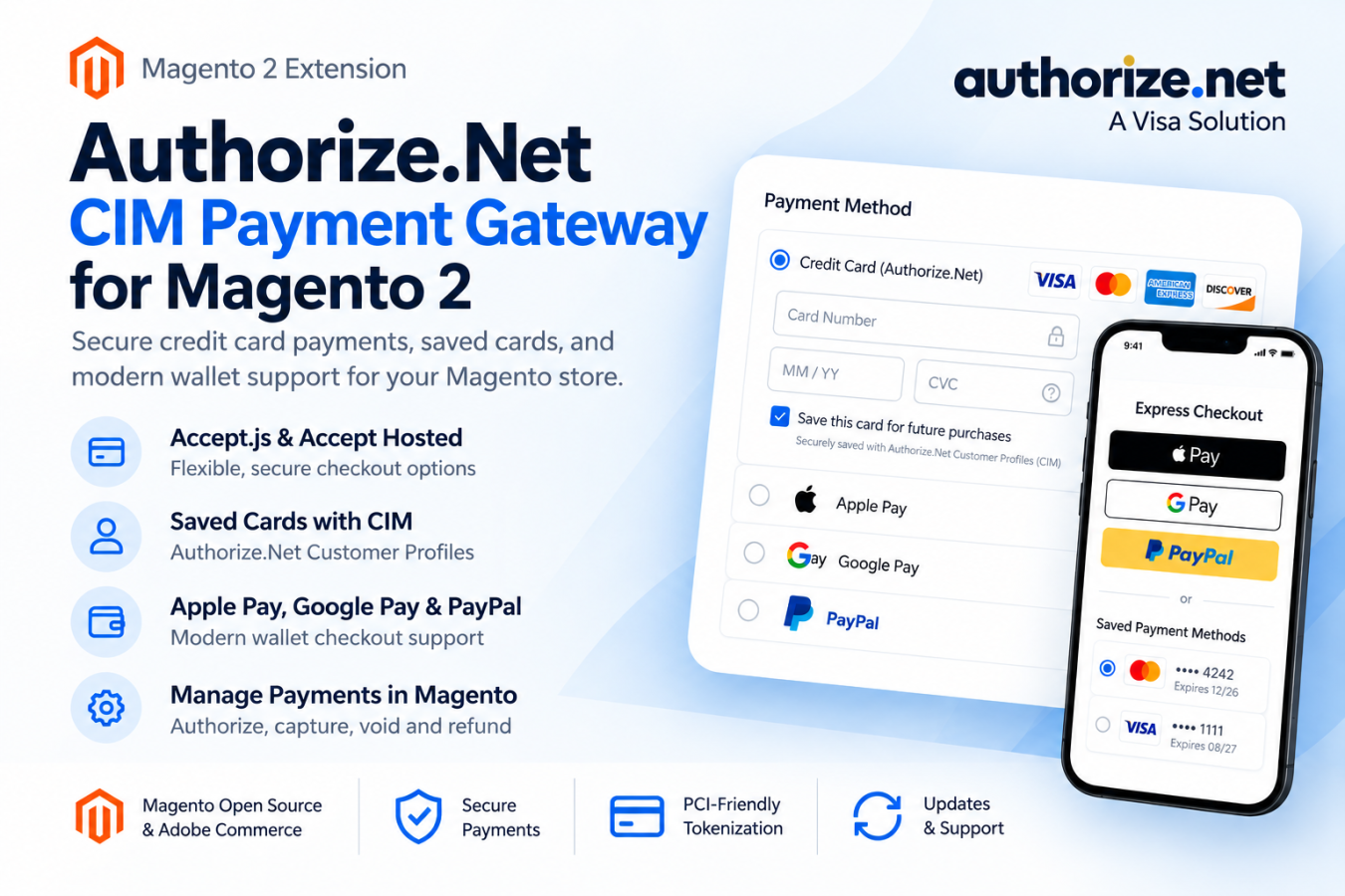 Authorize.Net Payment Gateway for Magento 2