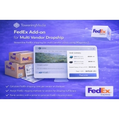 Fedex Addon for Multivendor Dropship