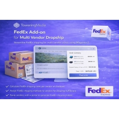 Magento 2 Multi Vendor Dropship Extension Fedex, USPS, UPS  (Bundle) 
