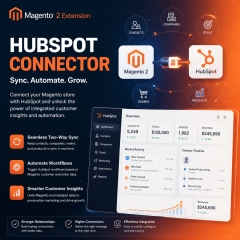 Magento 2 HubSpot Connector Extension for Real-Time Customer & Order Sync