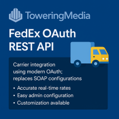 Magento 2 FedEx OAuth REST API Shipping Extension