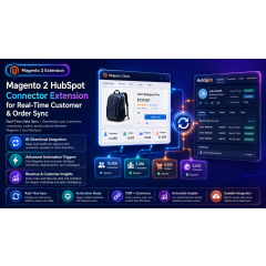 Magento 2 HubSpot Connector Extension for Real-Time Customer & Order Sync