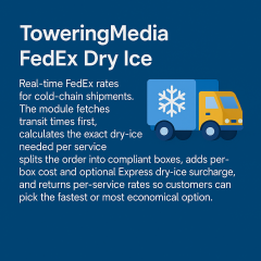 Magento 2 FedEx Dry Ice REST API Extension
