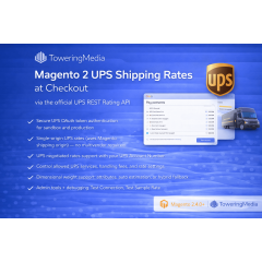 Magento 2 UPS REST API Shipping Extension - Free