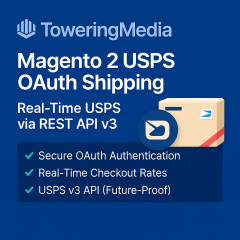 Magento 2 USPS Shipping Extension – Real-Time USPS Rates via REST API v3