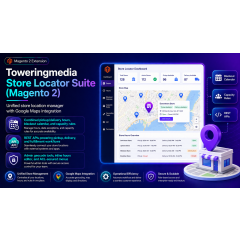 Toweringmedia Store Locator Suite (Magento 2)