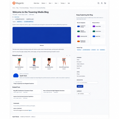 Blog Pro for Magento 2 (Hyvä-Optimized)