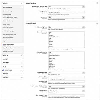 Magento 2 Google Shopping Feed Extension