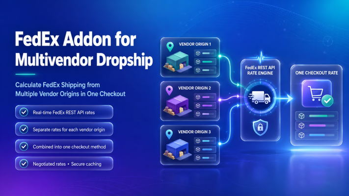 FedEx Addon for Multivendor Dropship