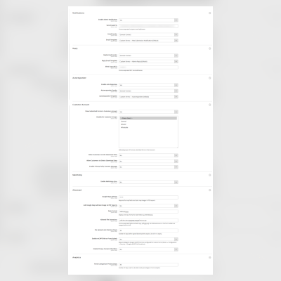 Toweringmedia Custom Form extension Extension