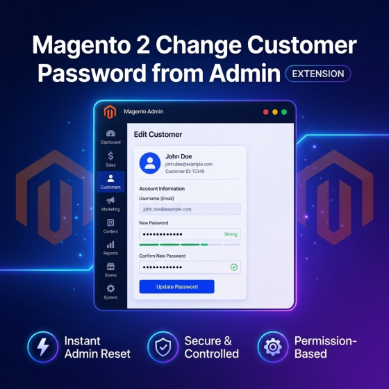 Magento 2 Change customer password from admin
