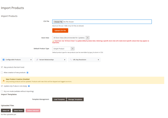 Magento 2 Import Export Extension - Advanced Product Management | ToweringMedia