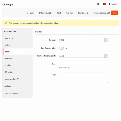 Magento 2 Google Shopping Feed Extension