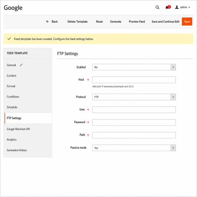 Magento 2 Google Shopping Feed Extension