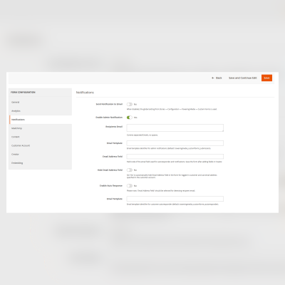 Toweringmedia Custom Form extension Extension