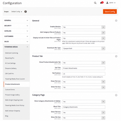 Magento 2 Product Attachment