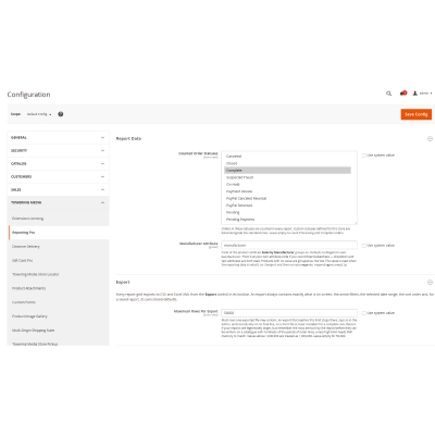 Magento 2 Reporting Pro