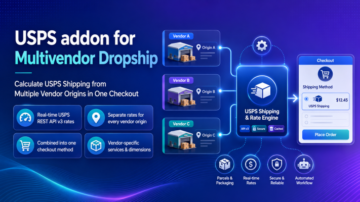 USPS addon for Multivendor Dropship