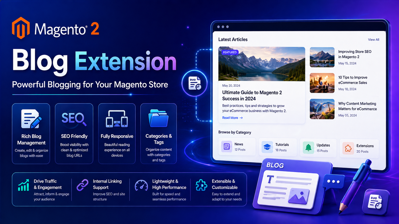 Blog Pro for Magento 2 Hyvä-Optimized