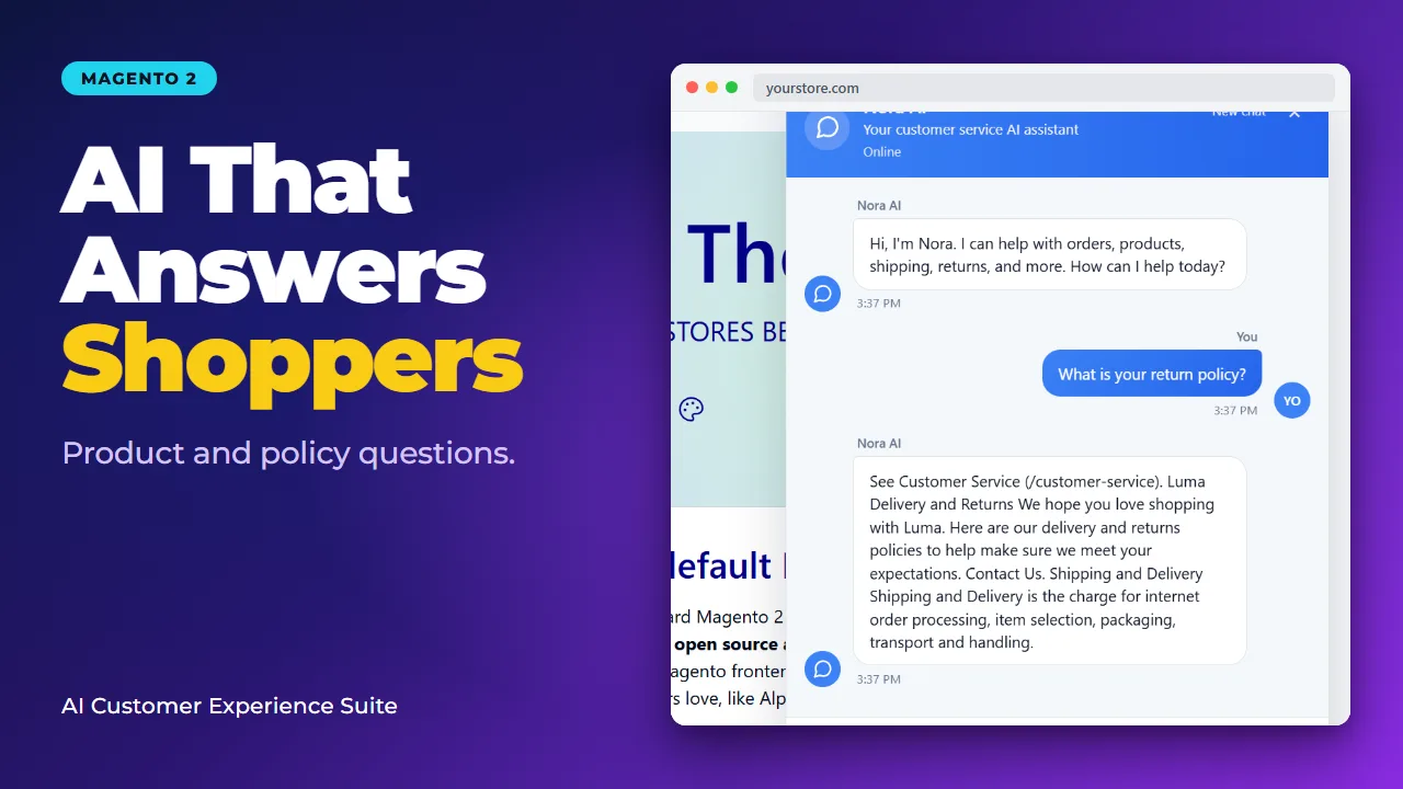 AI Customer Experience Suite demo