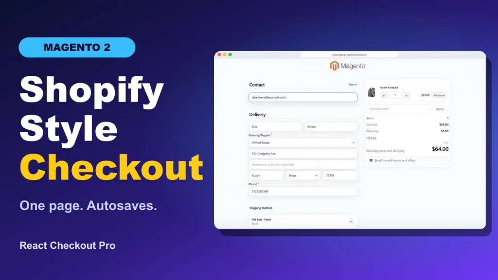 React Checkout Pro demo