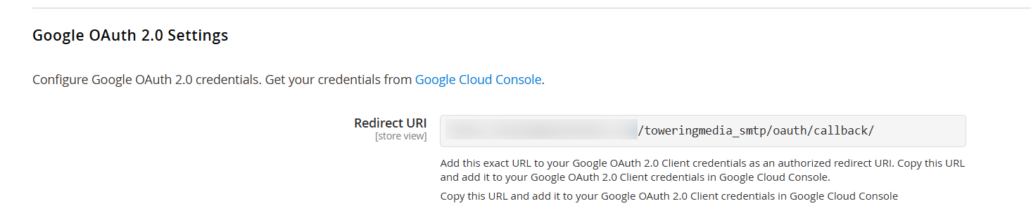 Send test email from Magento SMTP configuration